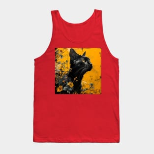 Black Cat Tank Top